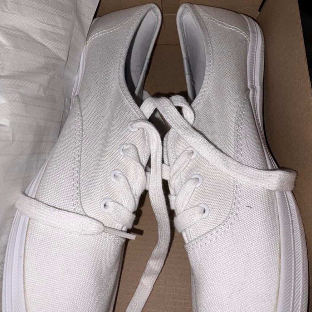 Brand NewWhite Champion canvas oxfords!!!!